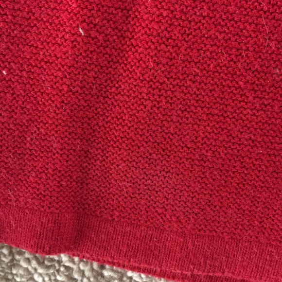 Red Ann Taylor Factory sweater XXSP - Picture 7 of 8